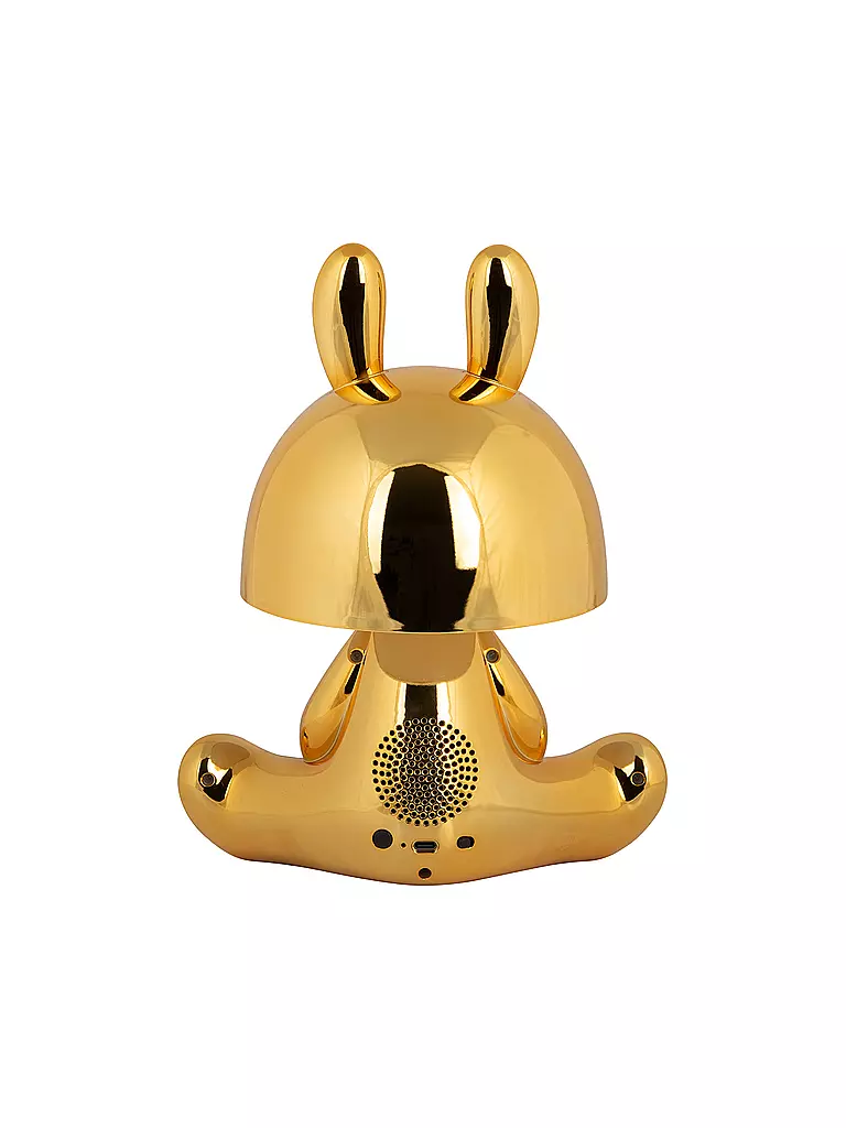 LEITMOTIV | Lampada da tavolo LED BUNNY Bluetooth Placcata Oro | 