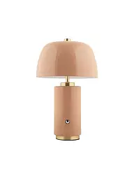 LEITMOTIV | Lampada da tavolo LED FREYA Iron Soft Brown | Marrone chiaro