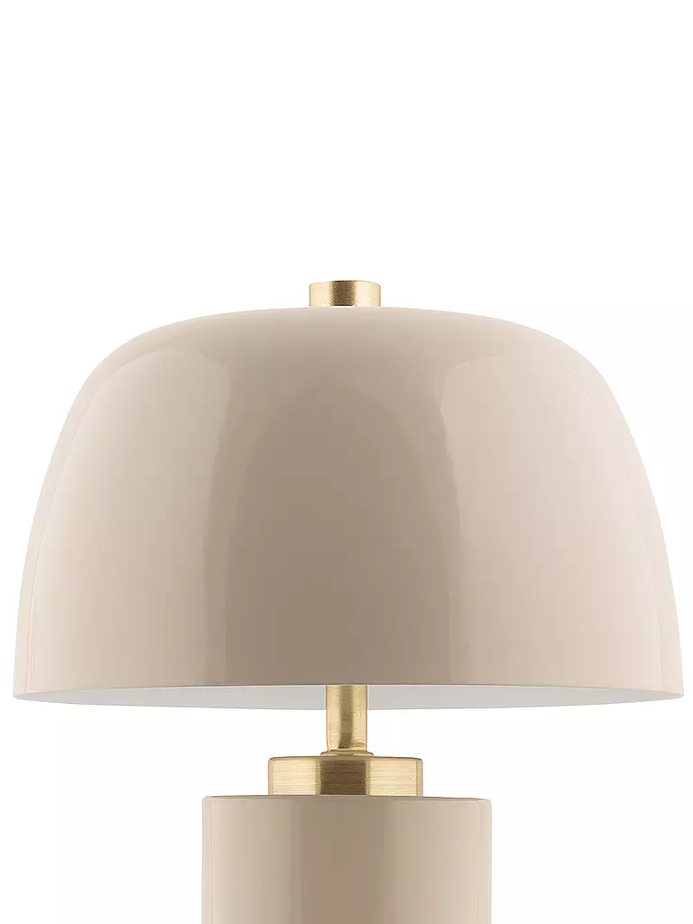 LEITMOTIV | Lampada da tavolo LED FREYA Iron Warm Grey | Grigio chiaro