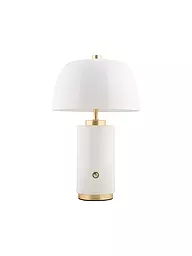 LEITMOTIV | Lampada da tavolo LED FREYA Iron Soft Brown | Bianco