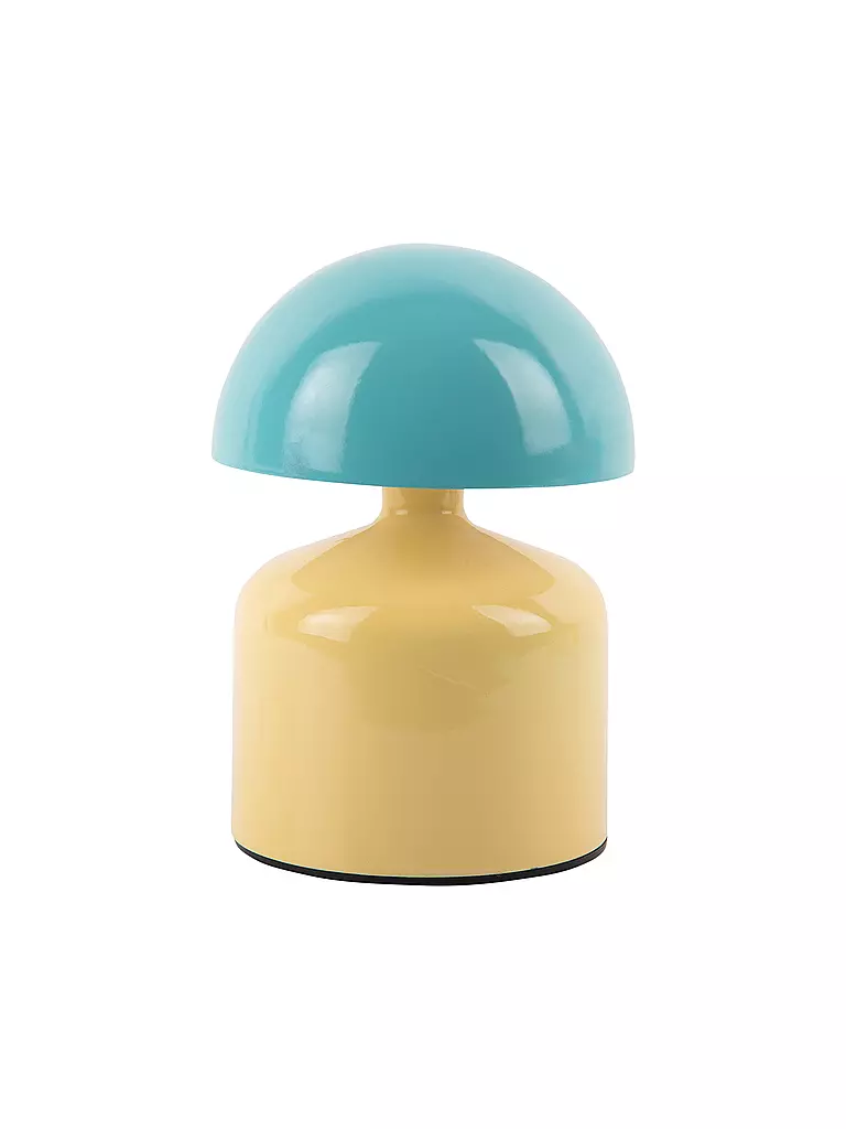 LEITMOTIV | Lampada da tavolo LED FUNKY IMPETU Giallo tenue/Turchese | Giallo