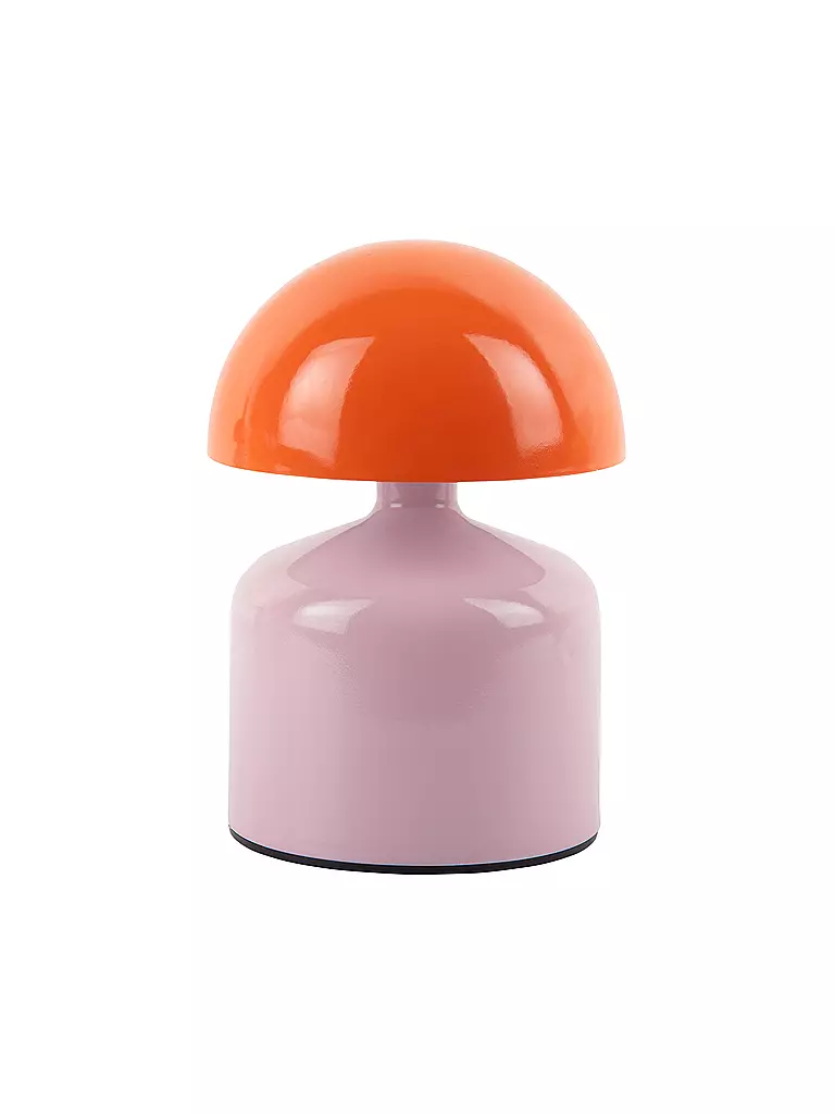LEITMOTIV | Lampada da tavolo LED FUNKY IMPETU Soft Pink/Bright Orange | Rosa