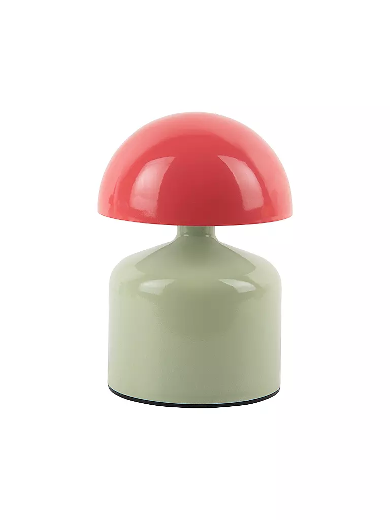 LEITMOTIV | Lampada da tavolo LED FUNKY IMPETU Verde tenue/Rosso scarlatto | Verde chiaro