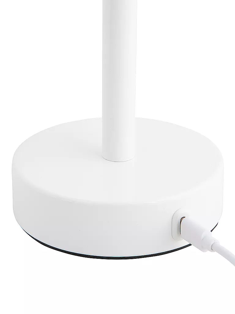 LEITMOTIV | Lampada da tavolo LED JAMES Iron Shine White | 