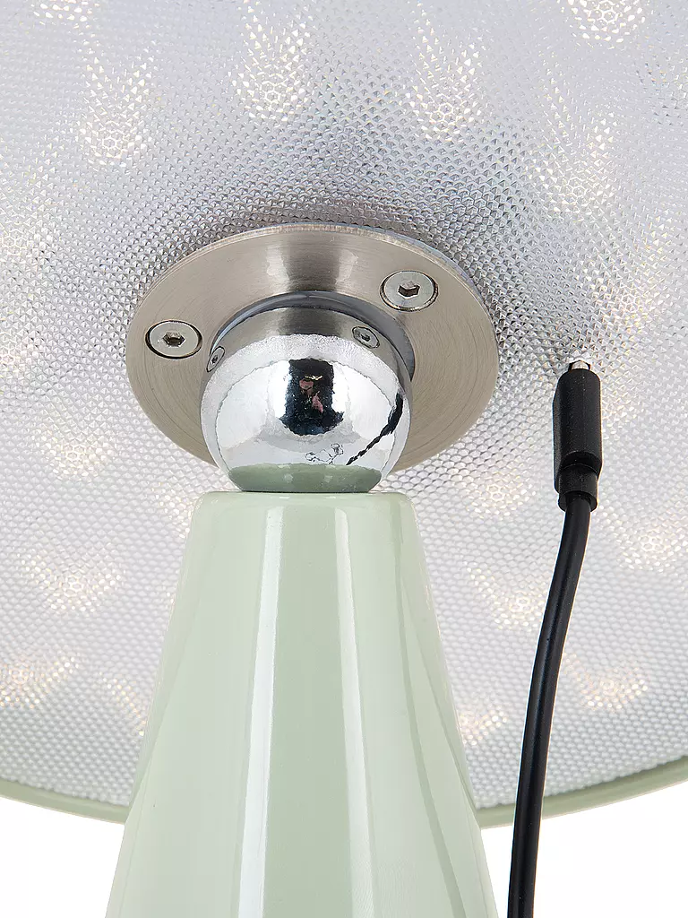 LEITMOTIV | Lampada da tavolo LED PHOEBE 23cm Grayed Jade | Verde chiaro