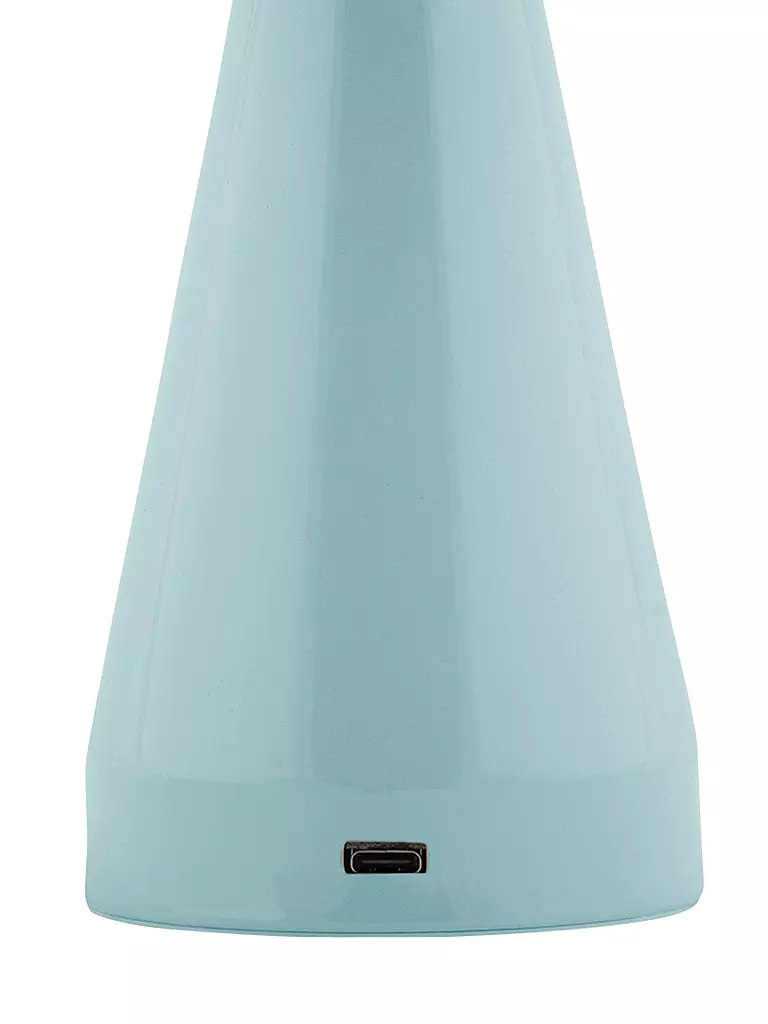 LEITMOTIV | Lampada da tavolo LED RACHEL Iron Misty Blue | 