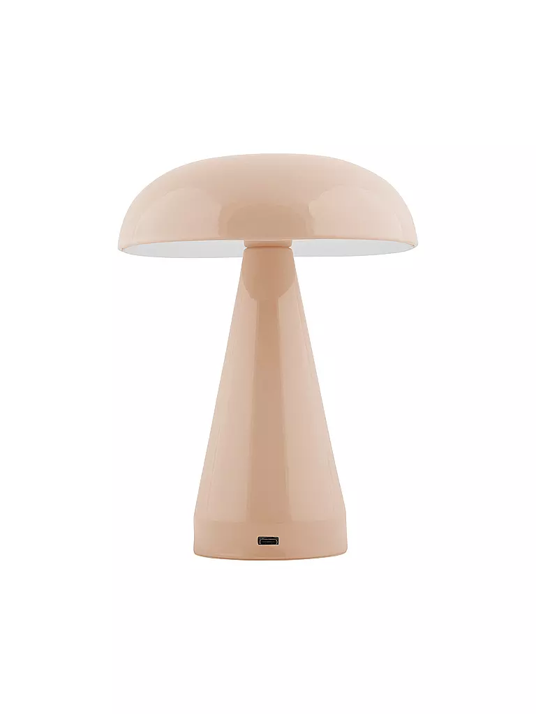 LEITMOTIV | Lampada da tavolo LED RACHEL Iron Soft Brown | Marrone chiaro