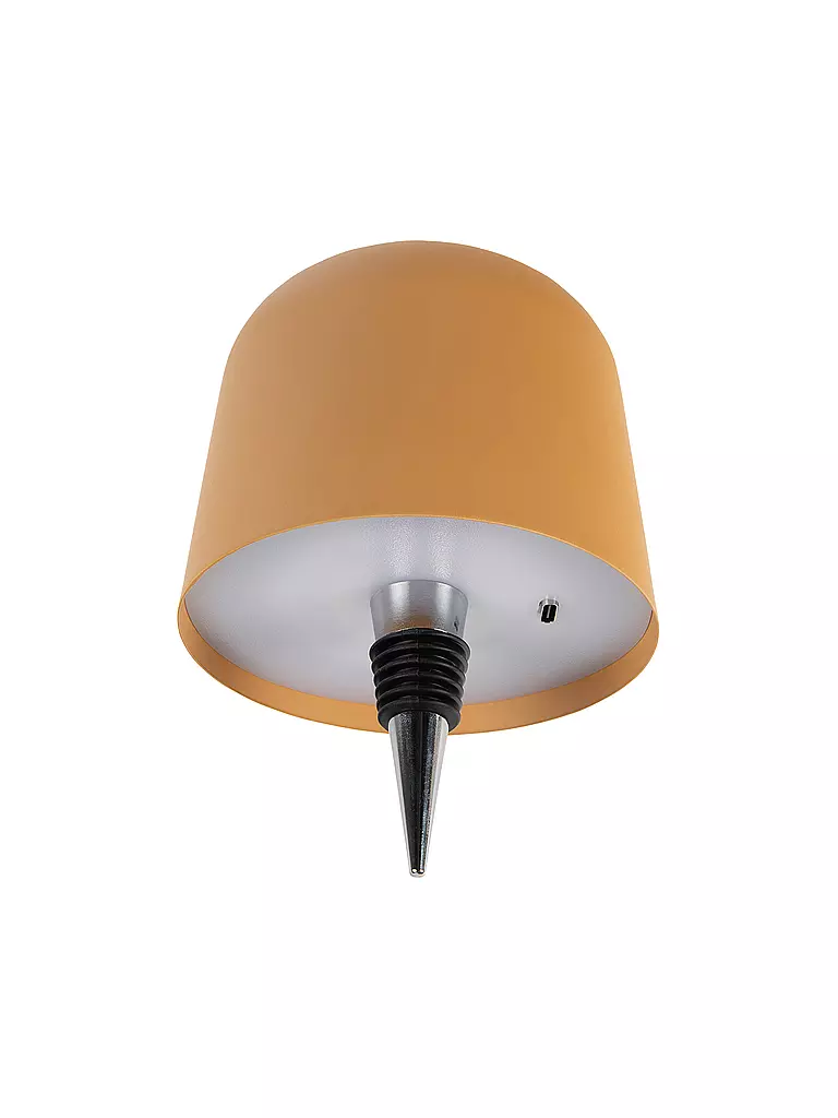 LEITMOTIV | LED Flaschenlampe CONE HAT Orche Yellow | Giallo