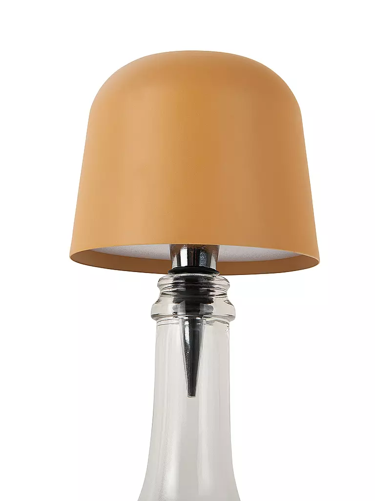 LEITMOTIV | LED Flaschenlampe CONE HAT Orche Yellow | Giallo