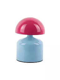 LEITMOTIV | Lampada da tavolo LED FUNKY IMPETU Verde tenue/Rosso scarlatto | Blu chiaro