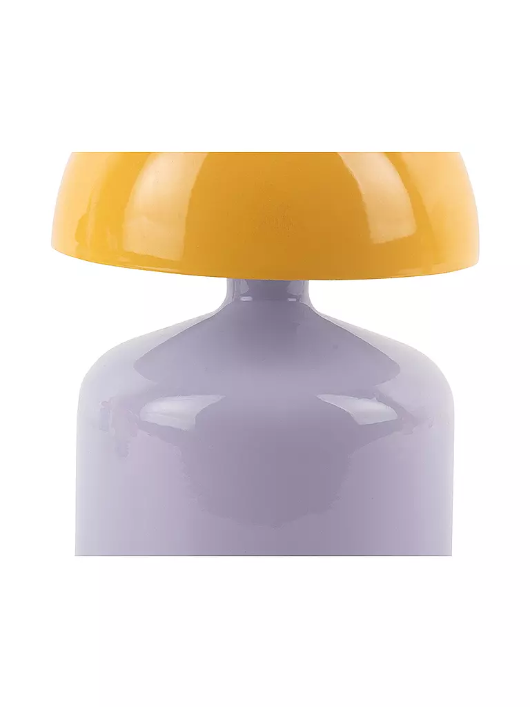 LEITMOTIV | LED Tischlampe FUNKY IMPETU Soft Purpple/Bright Yellow | Lilla