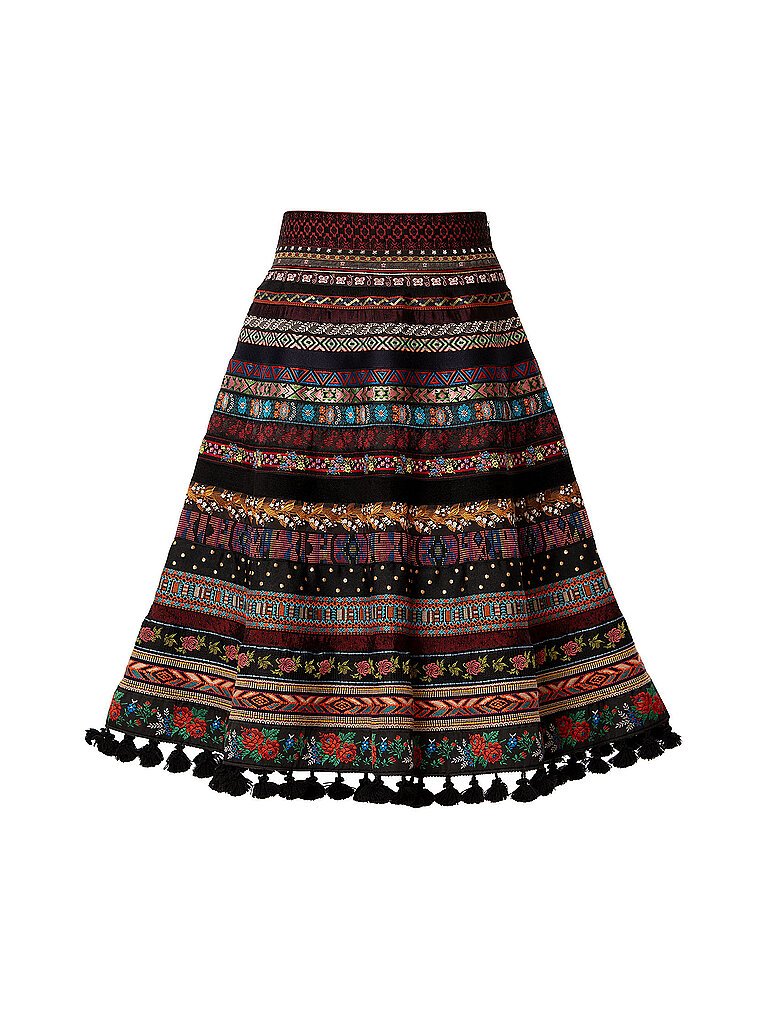 Gonna a nastri SWING RIBBON nero XL