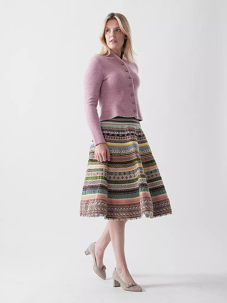 LENA HOSCHEK | Bänderrock SWING RIBBON | Verde