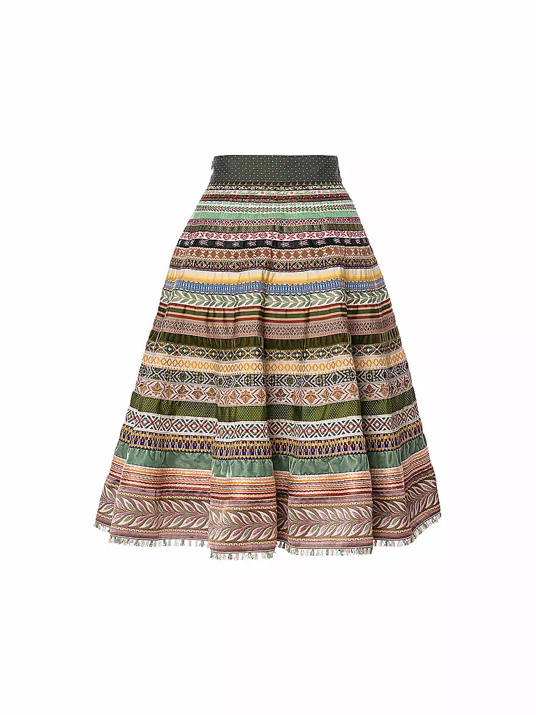 LENA HOSCHEK | Bänderrock SWING RIBBON | Verde