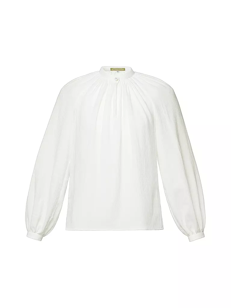 LENA HOSCHEK | Bluse HARTBERG | Bianco