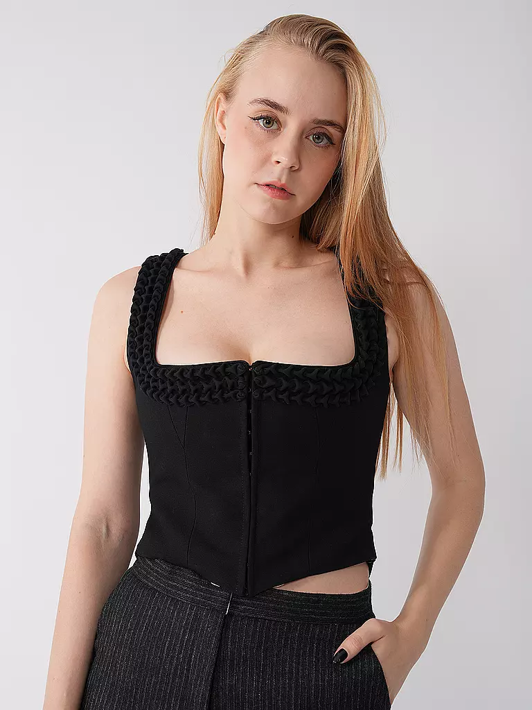 LENA HOSCHEK | Corsetto HELENE | Nero