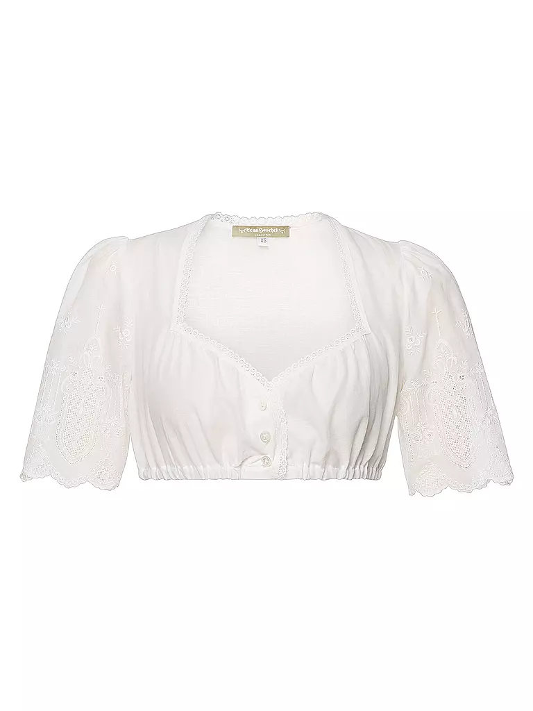 LENA HOSCHEK | Dirndlbluse HALLEIn | Bianco