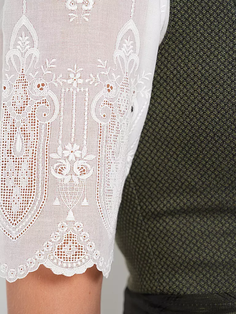 LENA HOSCHEK | Dirndlbluse HALLEIn | Bianco