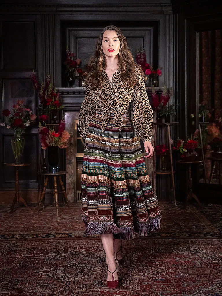 LENA HOSCHEK | Gonna a fasce OPULENCE RIBBON | Multicolore