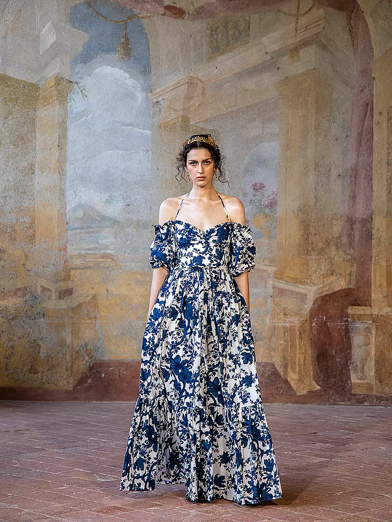 LENA HOSCHEK | Maxi abito D' ESTE | Blu
