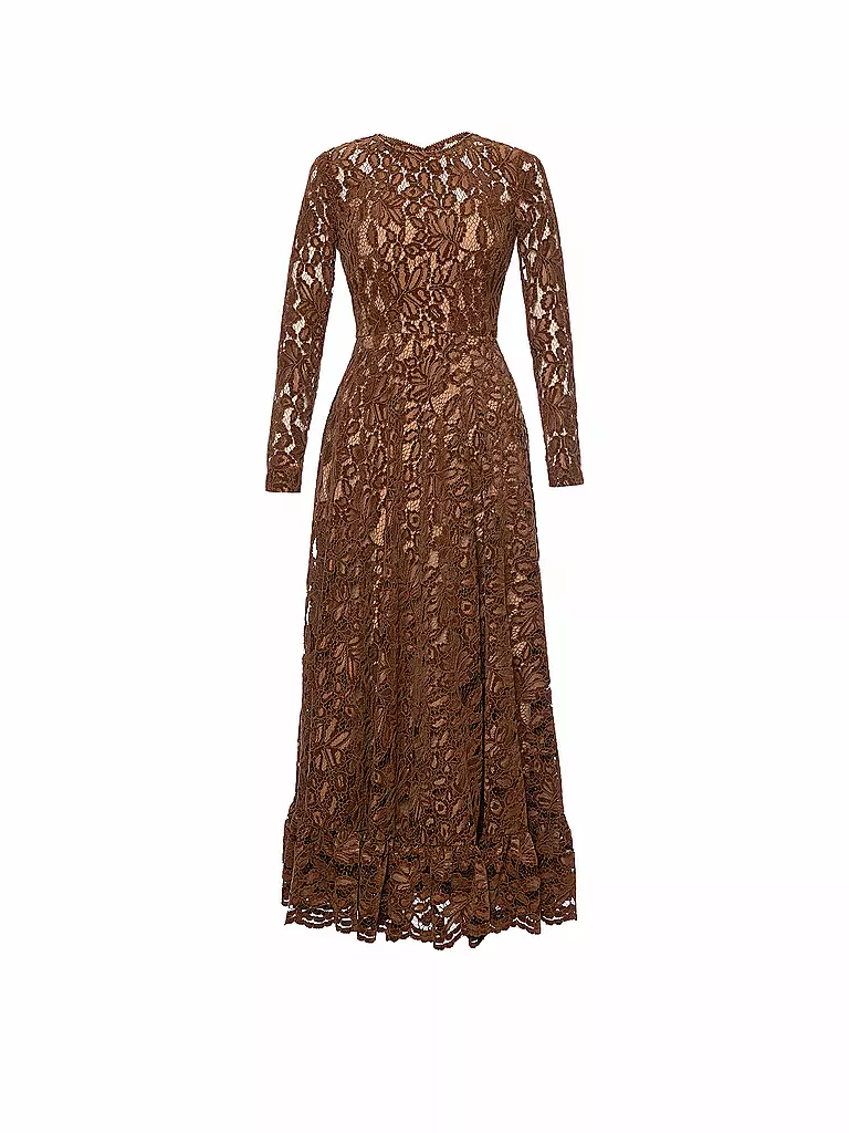 LENA HOSCHEK | Maxikleid MILEY | Marrone