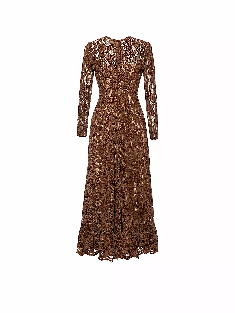 LENA HOSCHEK | Maxikleid MILEY | Marrone