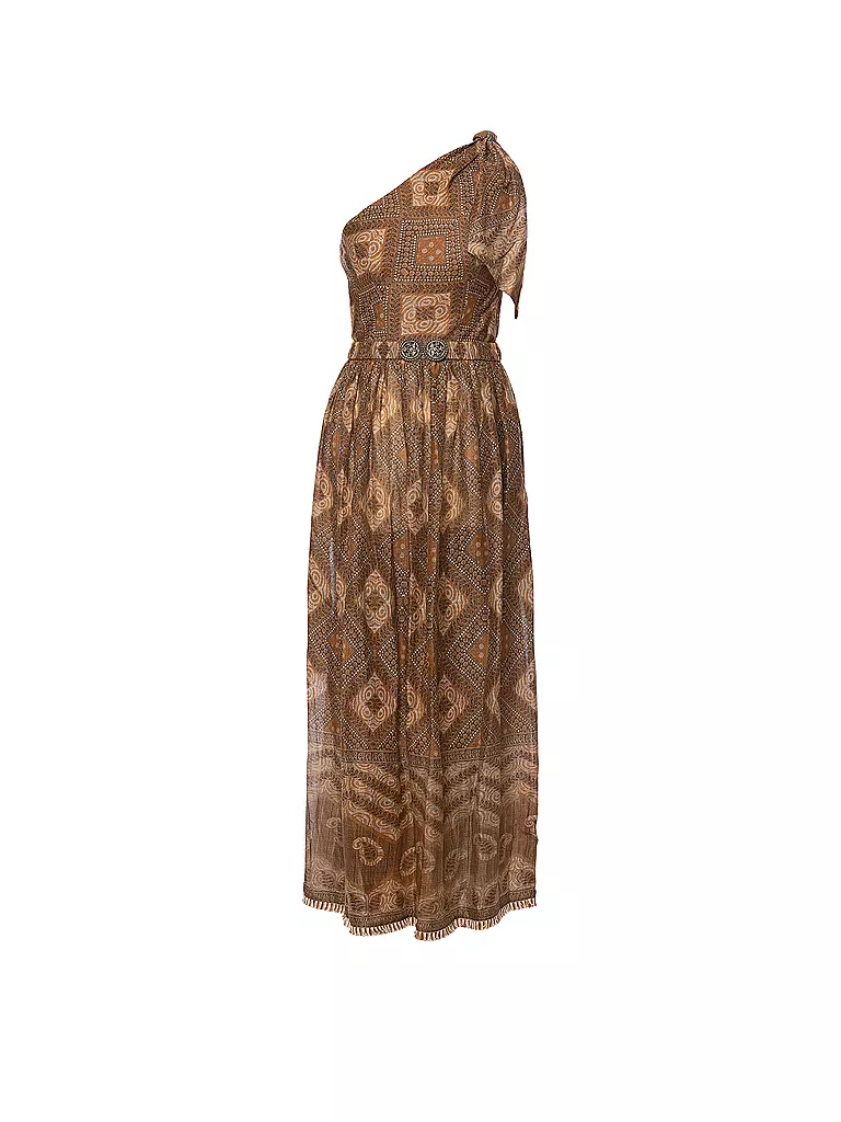 LENA HOSCHEK | Mididress ANTEA | Marrone