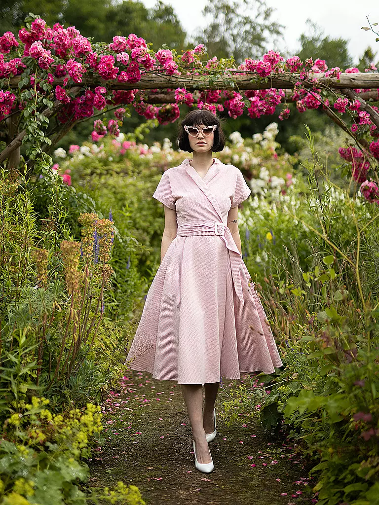 LENA HOSCHEK | Mididress CIEL | Rosso
