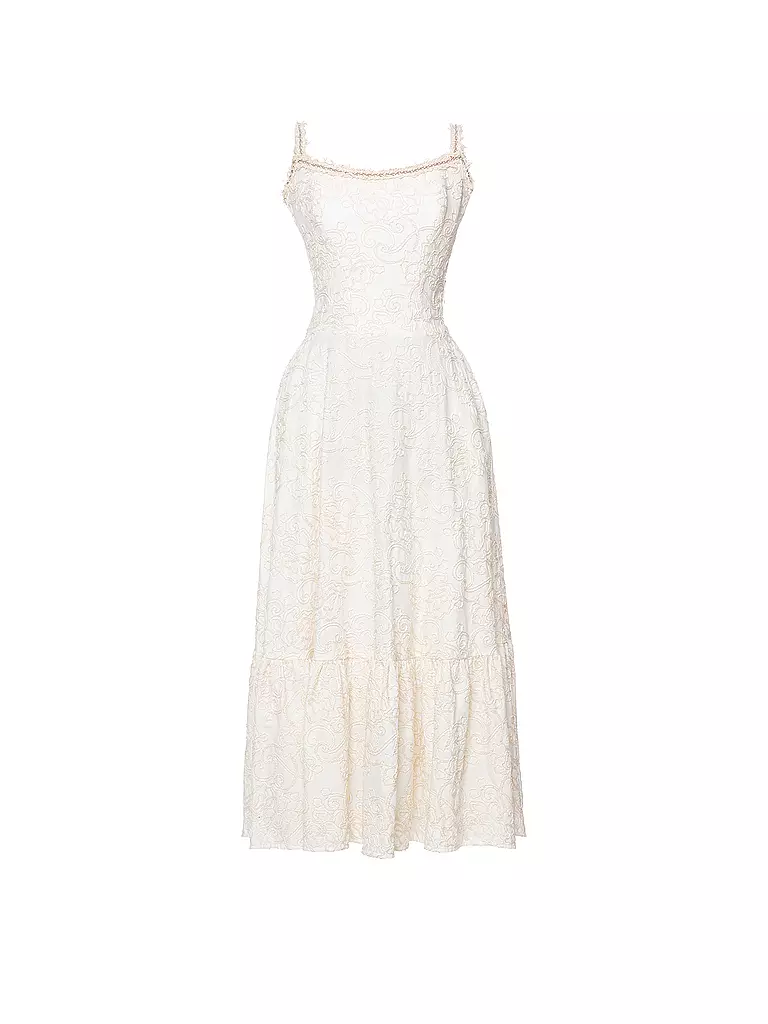 LENA HOSCHEK | Mididress SERAFINA | Bianco