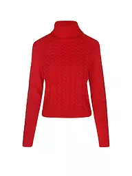LENA HOSCHEK | Rollkragenpullover STANLEY | Rosso