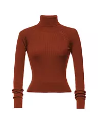 LENA HOSCHEK | Rollkragenpullover WENDY | Arancione
