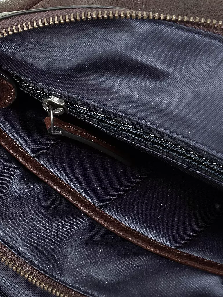 LEONHARD HEYDEN | Ledertasche - Umhängetasche " Roma " S | Marrone