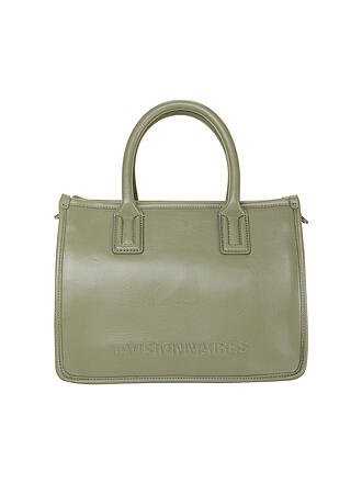 LES VISIONNAIRES | Borsa in pelle - Tote Bag LENA SILKY