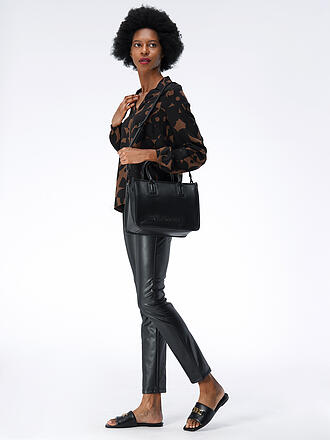 LES VISIONNAIRES | Borsa in pelle - Tote Bag LENA SILKY