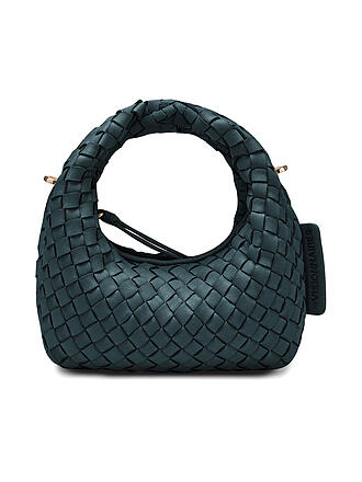 LES VISIONNAIRES | Borsa in pelle - Mini Bag GRETA MICRO WEAVE SILKY