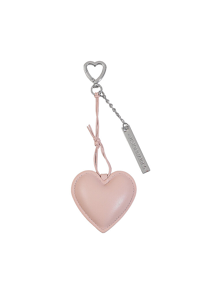 Ciondolo per borsa rosa