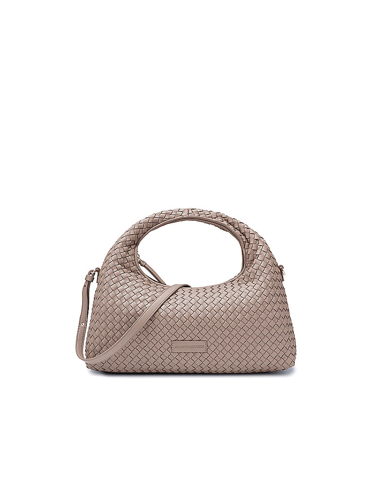 Borsa in pelle - Borsa a mano SADIE GRANDE WEAVE SILKY beige