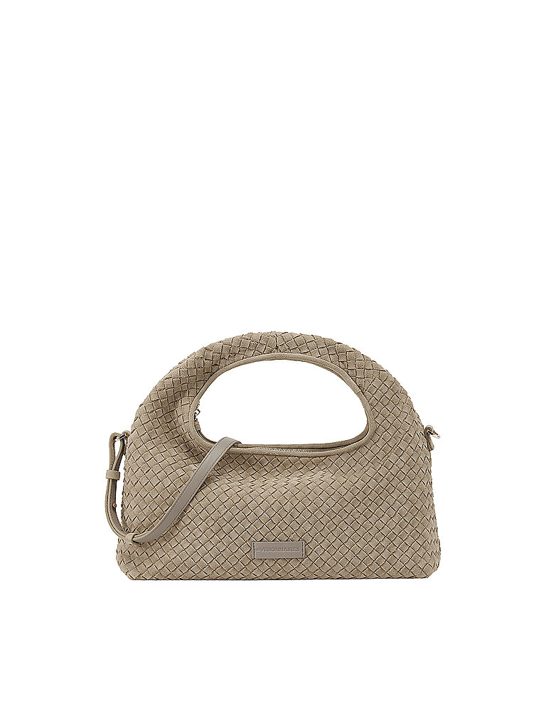Borsa in pelle - Borsa a mano SADIE GRADE WEAVE COZY beige