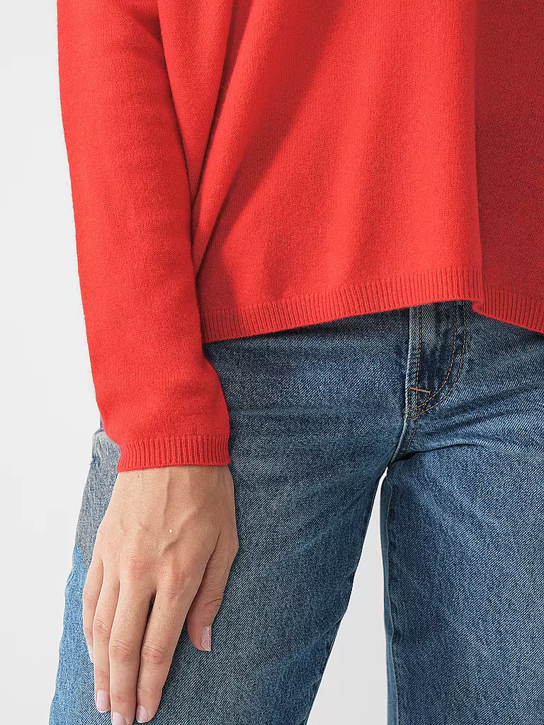 LES TRICOTS DE LEA | Kaschmirpullover MONJAKOE | Rosso