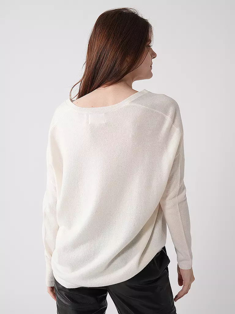 LES TRICOTS DE LEA | Kaschmirpullover MONJAKOE | Bianco