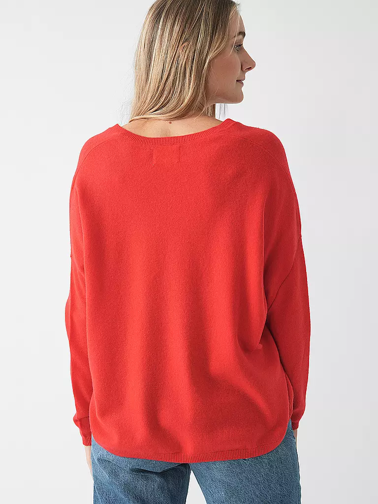 LES TRICOTS DE LEA | Kaschmirpullover MONJAKOE | Rosso