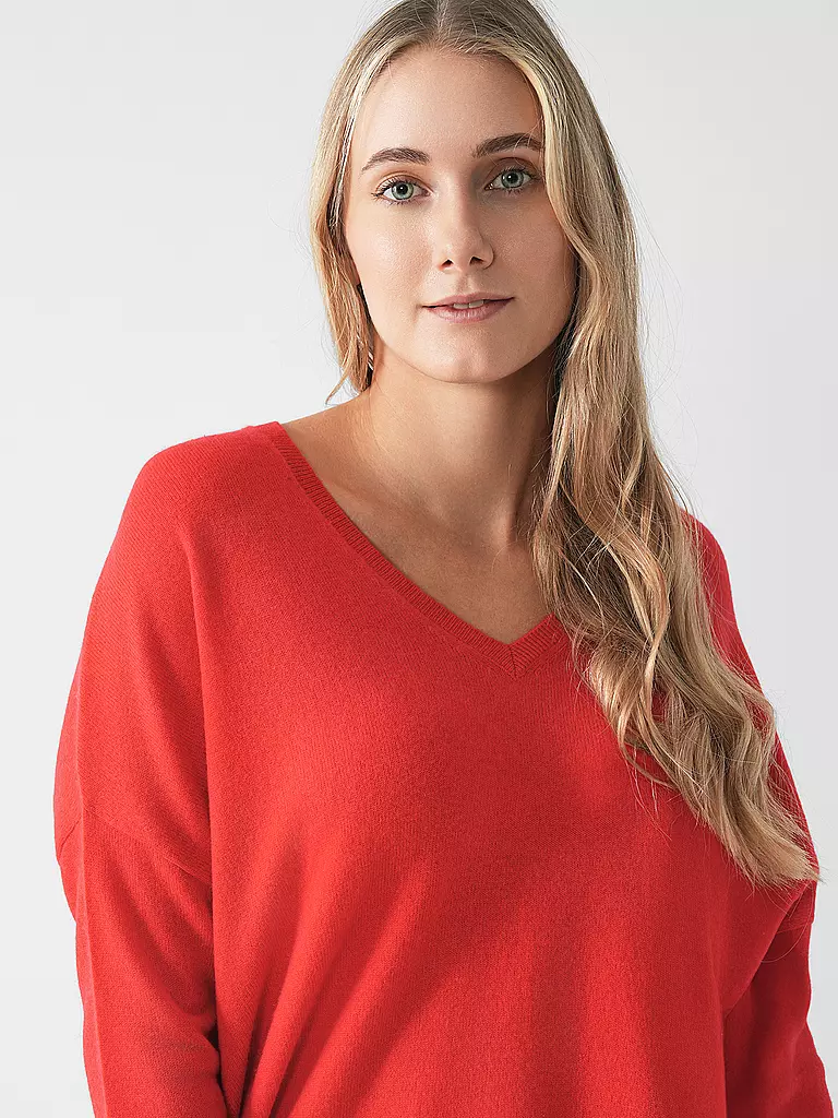 LES TRICOTS DE LEA | Kaschmirpullover MONJAKOE | Rosso