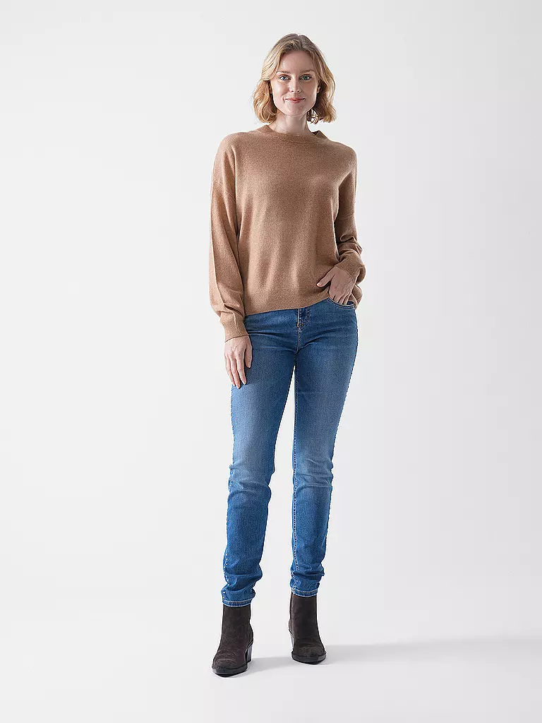 LES TRICOTS DE LEA | Pullover in cashmere MAPOUPETTE | Cammello