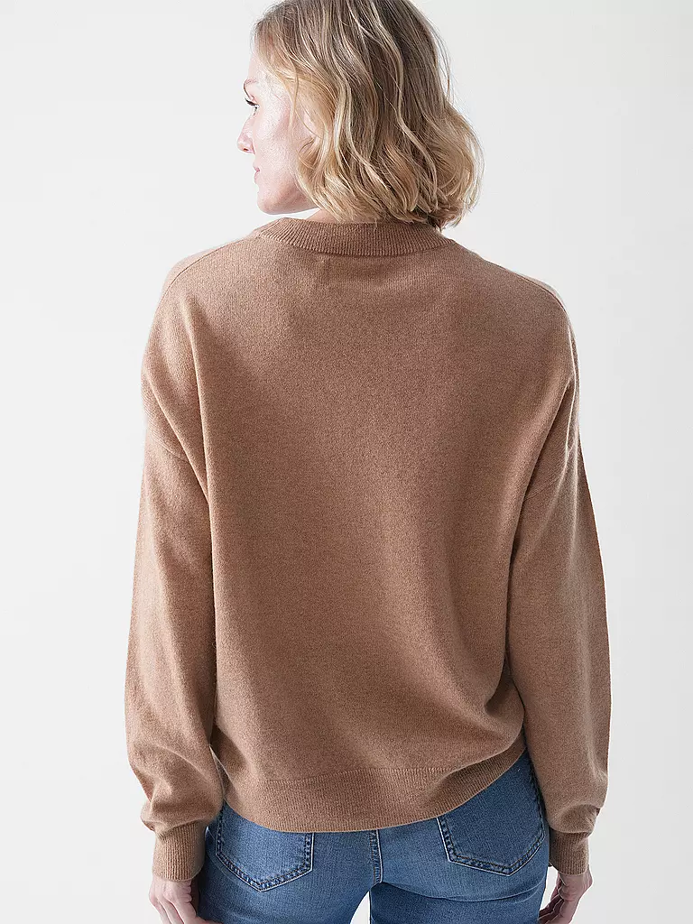 LES TRICOTS DE LEA | Pullover in cashmere MAPOUPETTE | Cammello