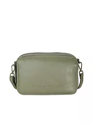 LES VISIONNAIRES | Borsa in pelle - Borsa a tracolla EMILY SILKY | Verde scuro