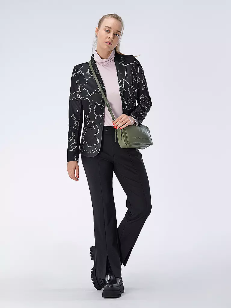 LES VISIONNAIRES | Borsa in pelle - Borsa a tracolla EMILY SILKY | Verde scuro