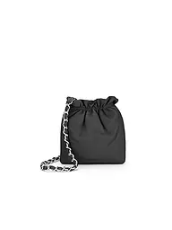 LES VISIONNAIRES | Ledertasche - Bucket Bag LILOU SILKY | Nero