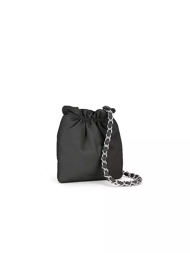 LES VISIONNAIRES | Borsa in pelle - Bucket Bag LILOU SILKY | 