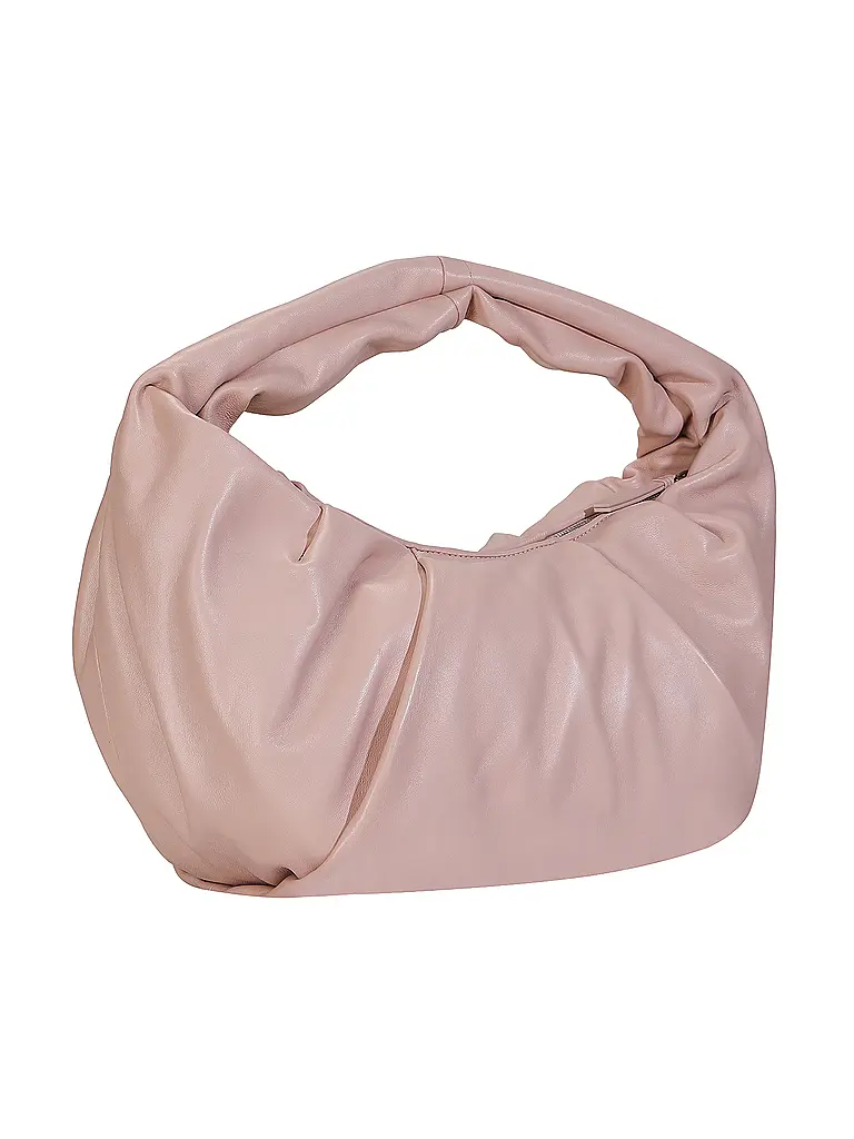 LES VISIONNAIRES | Borsa in pelle - Hobo GRETA ESSENTIAL SILKY | Rosa