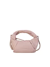 LES VISIONNAIRES | Borsa in pelle - Mini Bag GRETA MINI ESSENTIAL SILKY | Rosa